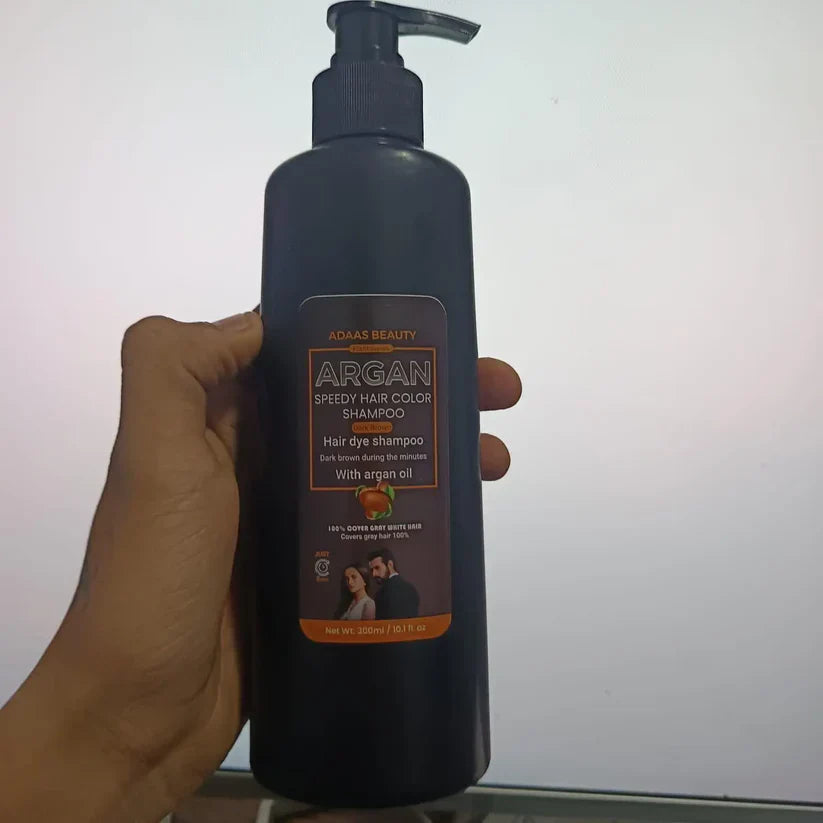 Argan Hair Color Shampoo – 600ml (Pack of 2)